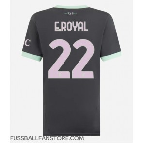 AC Milan Emerson Royal #22 Replik 3rd trikot Damen 2024-25 Kurzarm